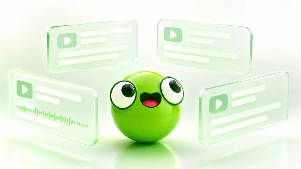 Маскот PostFrog сравнивает четыре генератора субтитров на экранах